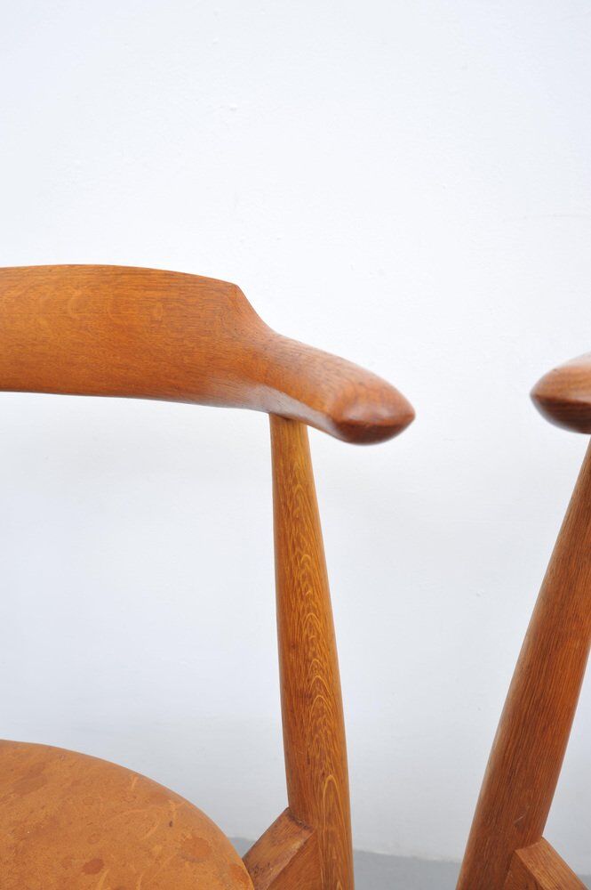 FH4104 Heart Chair by Hans J. Wegner for Fritz Hansen, 1950s