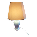 Art deco style ceramic base lamp