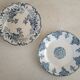 2 plates earth of iron Gien and Choisy-le-Roi
