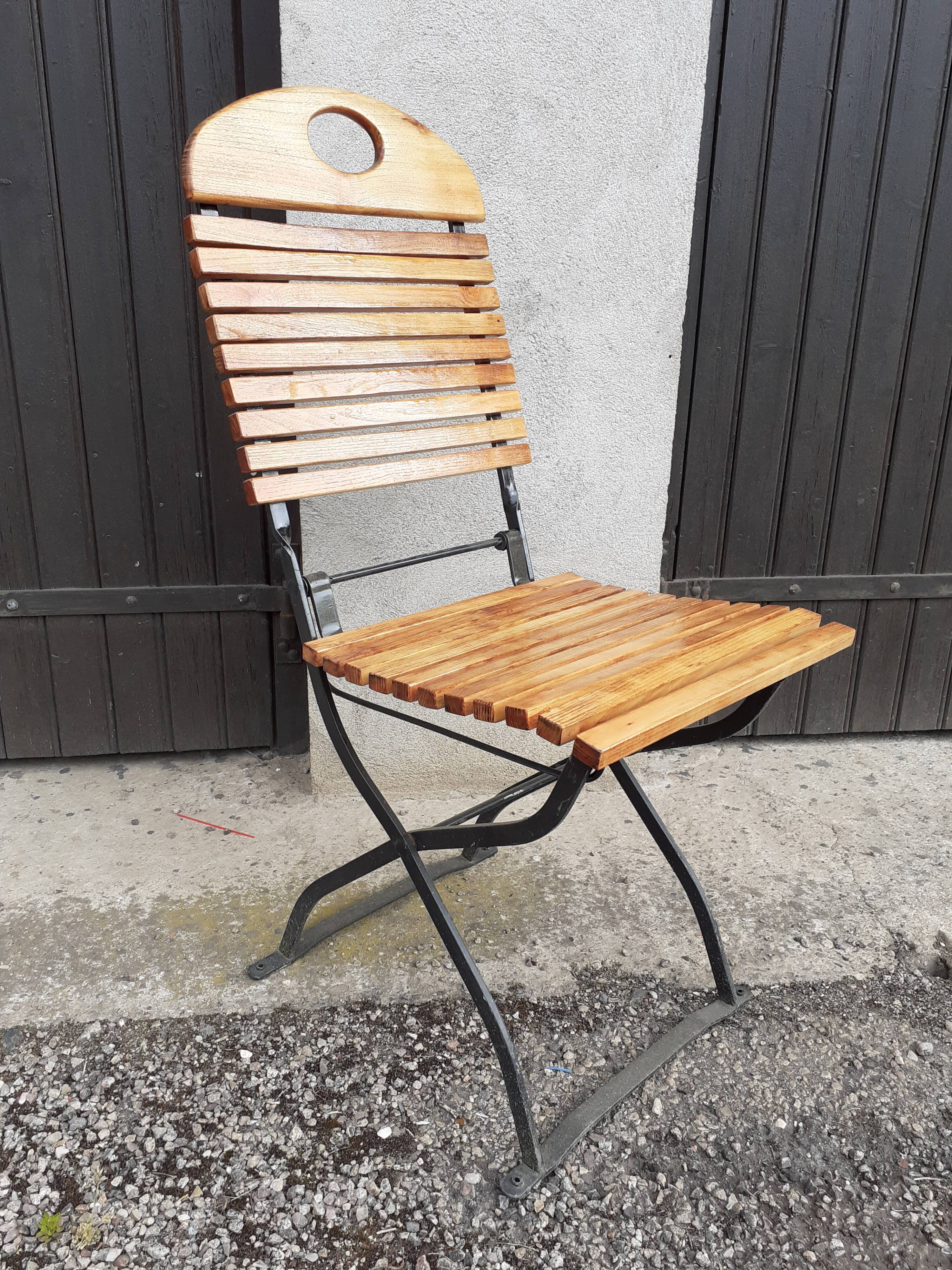 Foldable chairs bistro foresta
