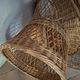 Set of 2 vintage rattan armchairs