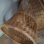 Lot de 2 fauteuils rotin vintage
