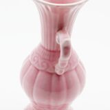 Small pink vase in vintage ceramic