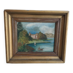 Tableau ancien Paysage