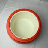 Vintage orange Pernod 45 ice bucket