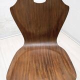 After Carlo Ratti Mid-Century Modern Italian Bentwood Chairs, 1950s