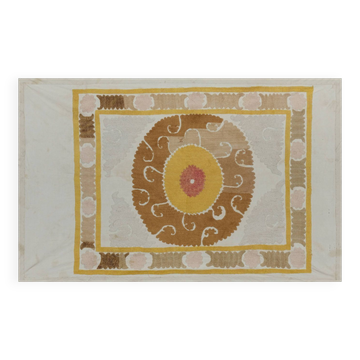 Hand knotted rug, vintage Turkish rug 68x105 cm