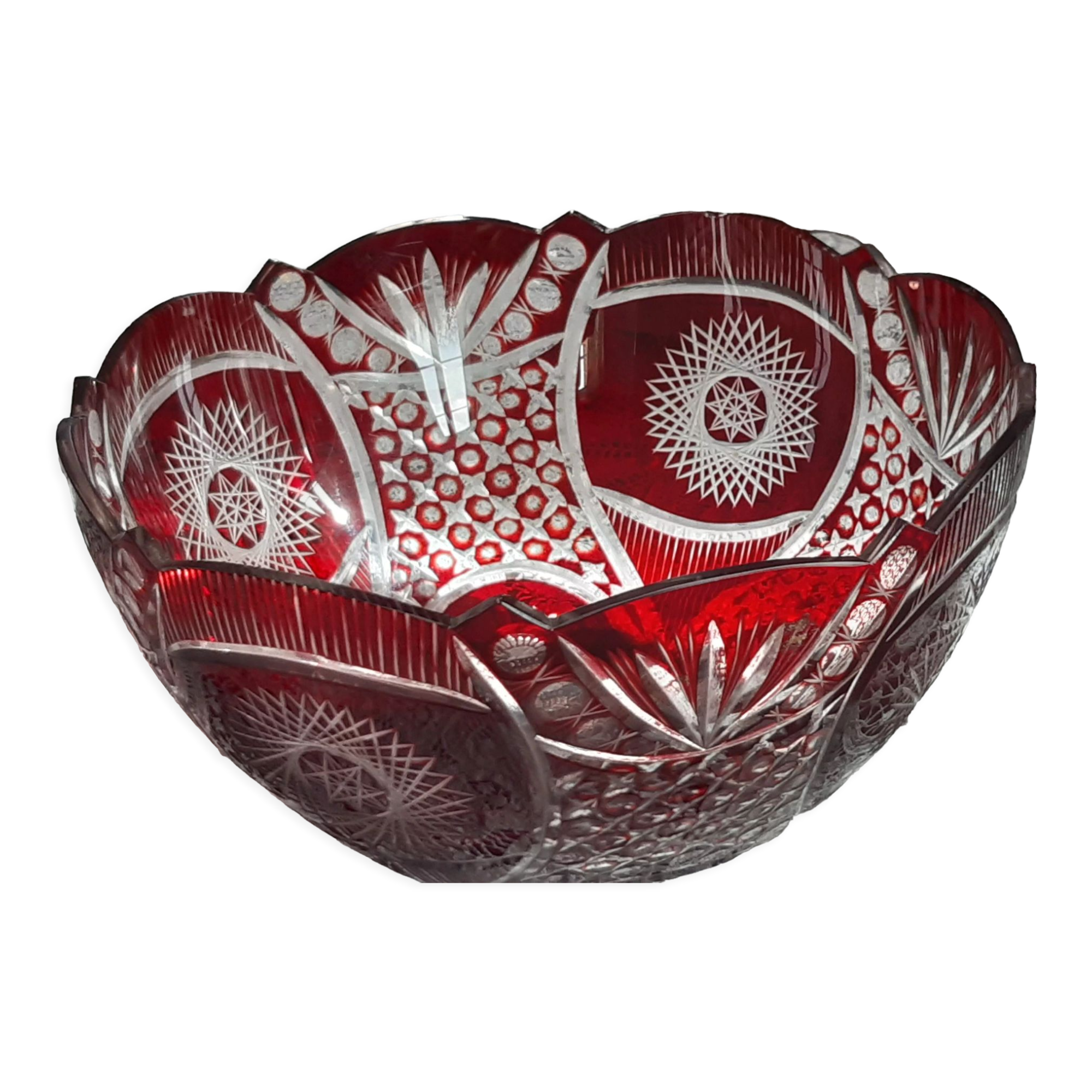 Crystal cup val saint lambert