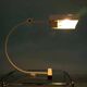Vintage arc table lamp, 60s/70s Memphis desk lamp.