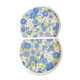 Plat fleuri en porcelaine vintage