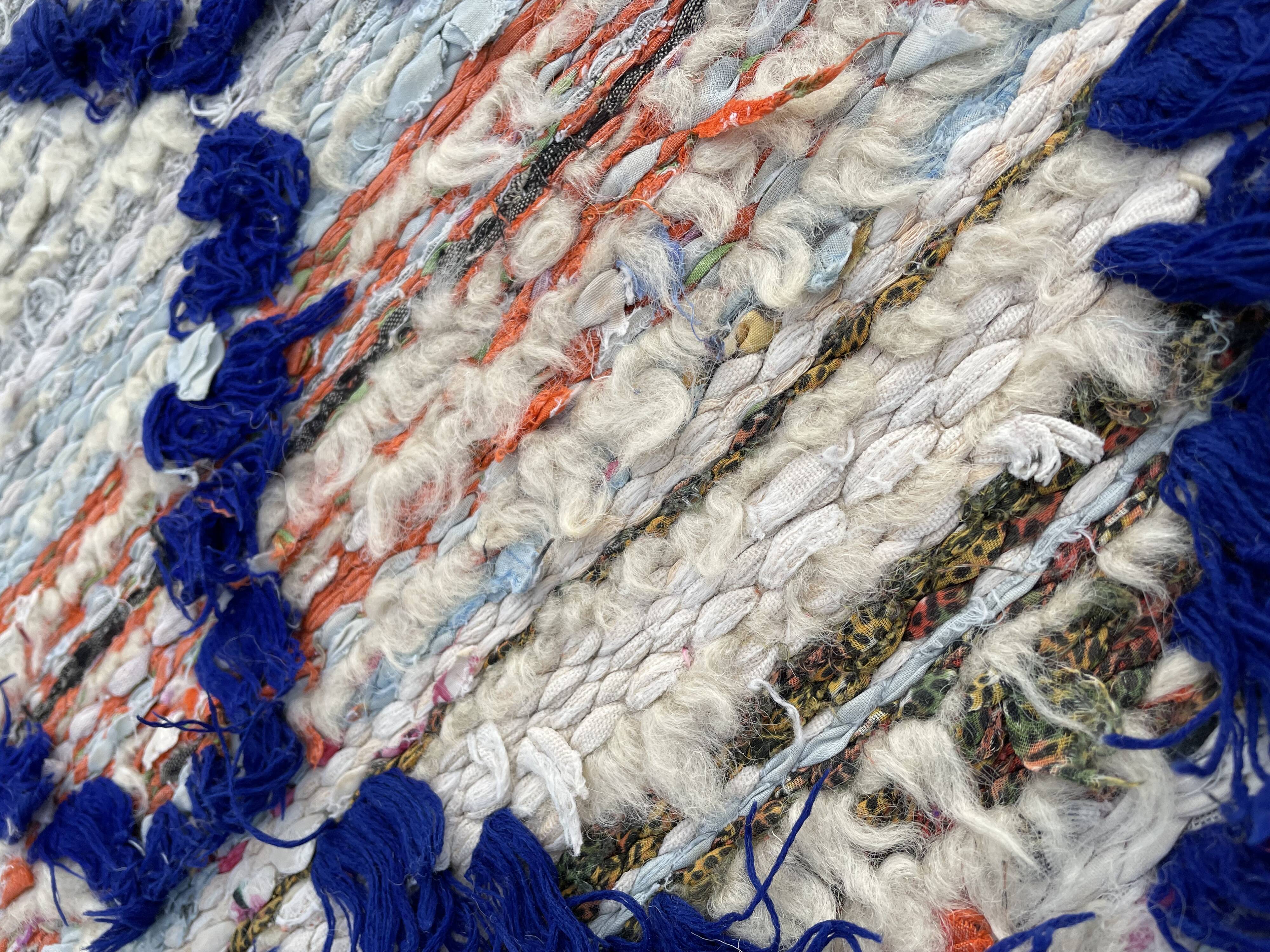 Berber carpet Beni Ouarain vintage 110x190