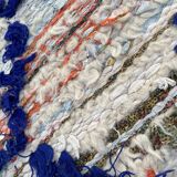 Berber carpet Beni Ouarain vintage 110x190