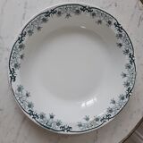 Salad bowl St Amand model Beriot late nineteenth