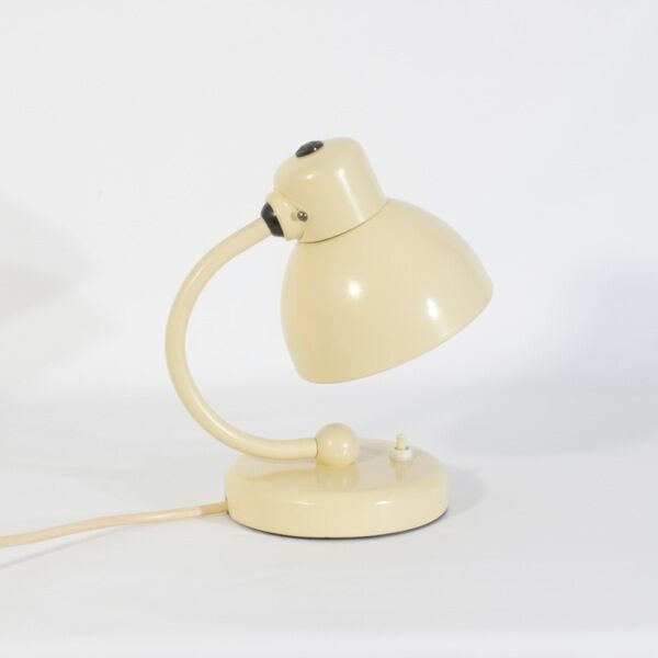 Kandem bedside lamp circa 1940, model n°1227 st, Design Marianne Brandt and Hin Bredendieck.