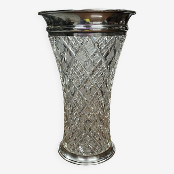 vase ancien en cristal