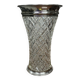 antique crystal vase