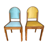 Pair of art deco chairs