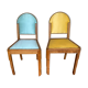 Pair of art deco chairs