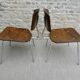 Pair of drivers from the 50s, made of wood and metal