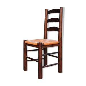 Chaise vintage en bois