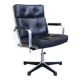 Office chair in leather by Karl Erik Ekselius for Joc Sweden 1970s