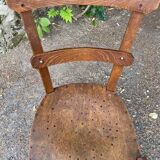 1 pair of Luterma wooden chairs