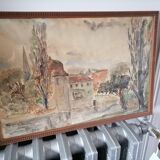 Watercolors. year. 30