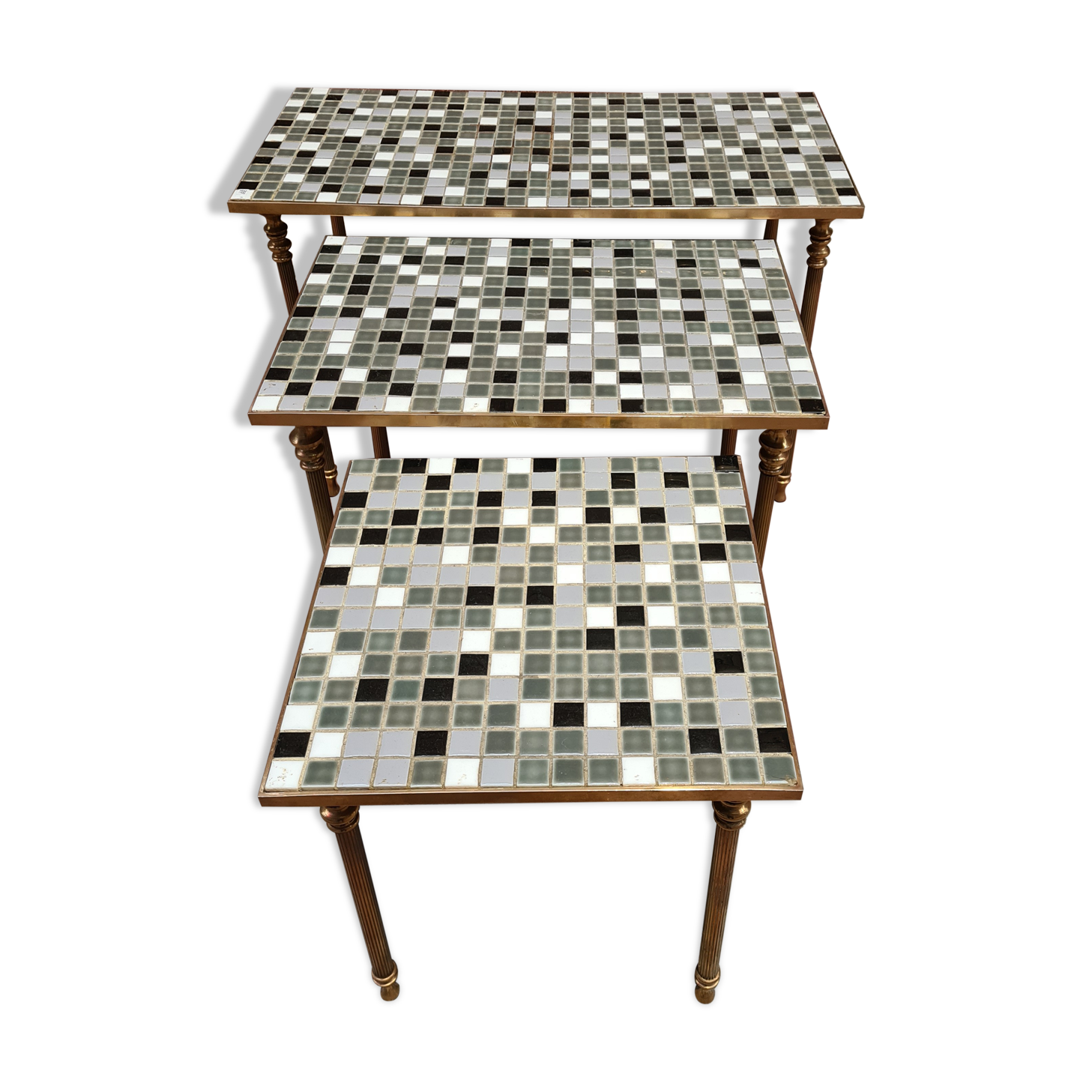 Vintage trundle coffee table