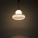 Midcentury Glass Pedant by Napako,1960s