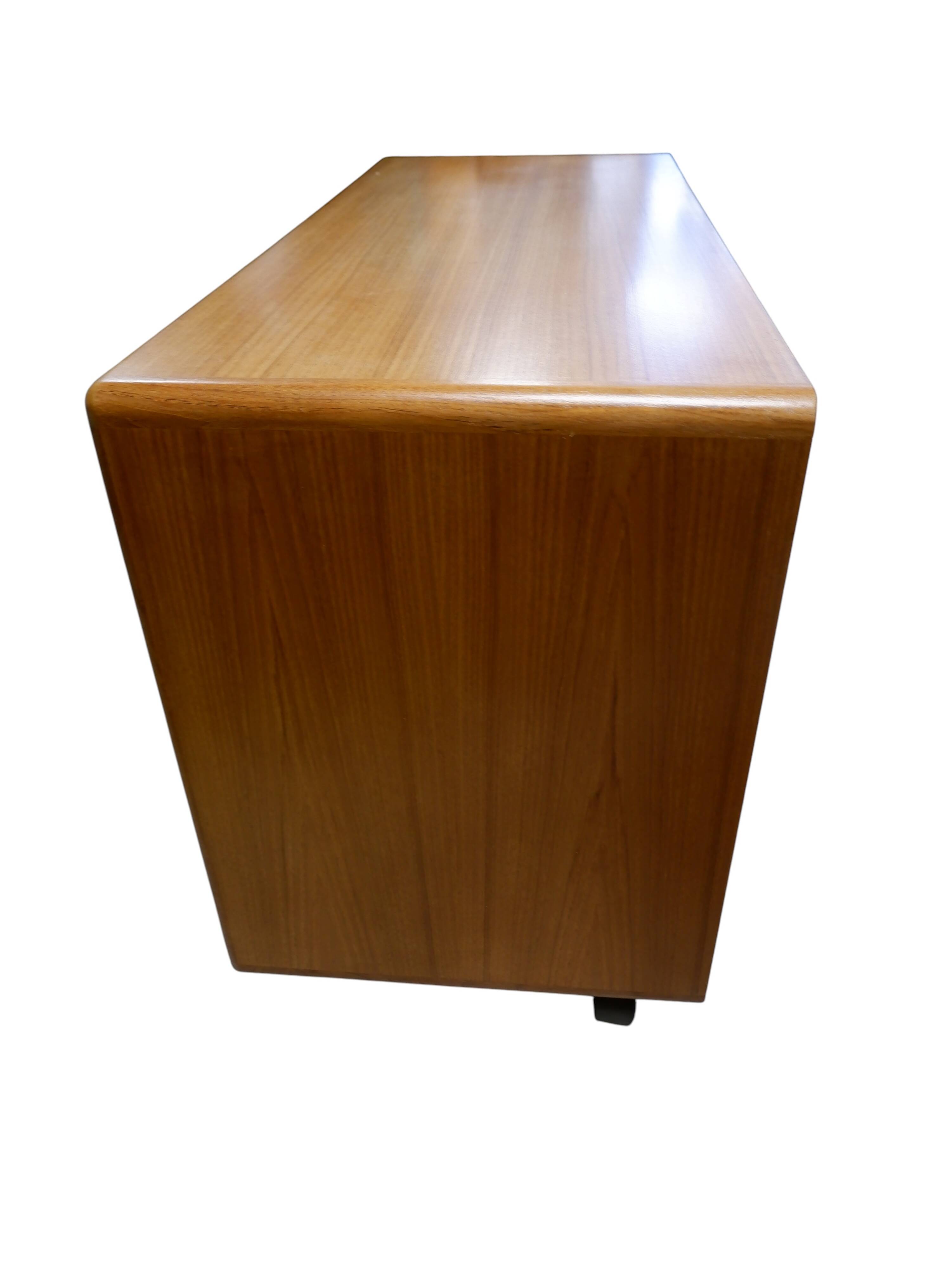 Danish audio furniture by Dyrlund, 1970s