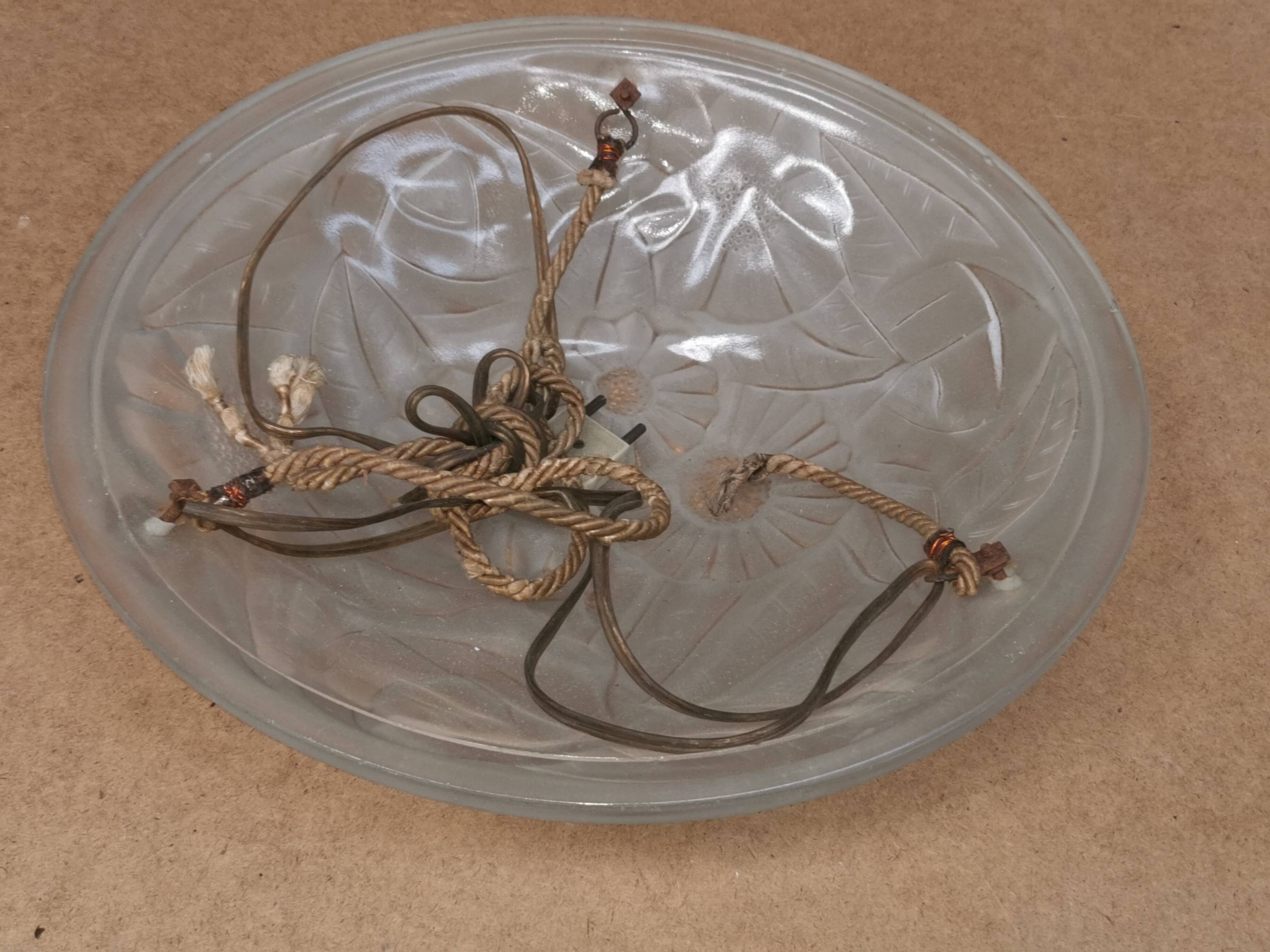 Lustre à vasque Degué