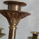 Large bronze chandelier in the Louis XVI style.