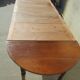 6-foot open panel in solid walnut, 5 extensions