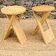 Vintage Suzy folding stools by Adrian Reed