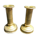1410 Small candlesticks (2) - Louis XVI bronze