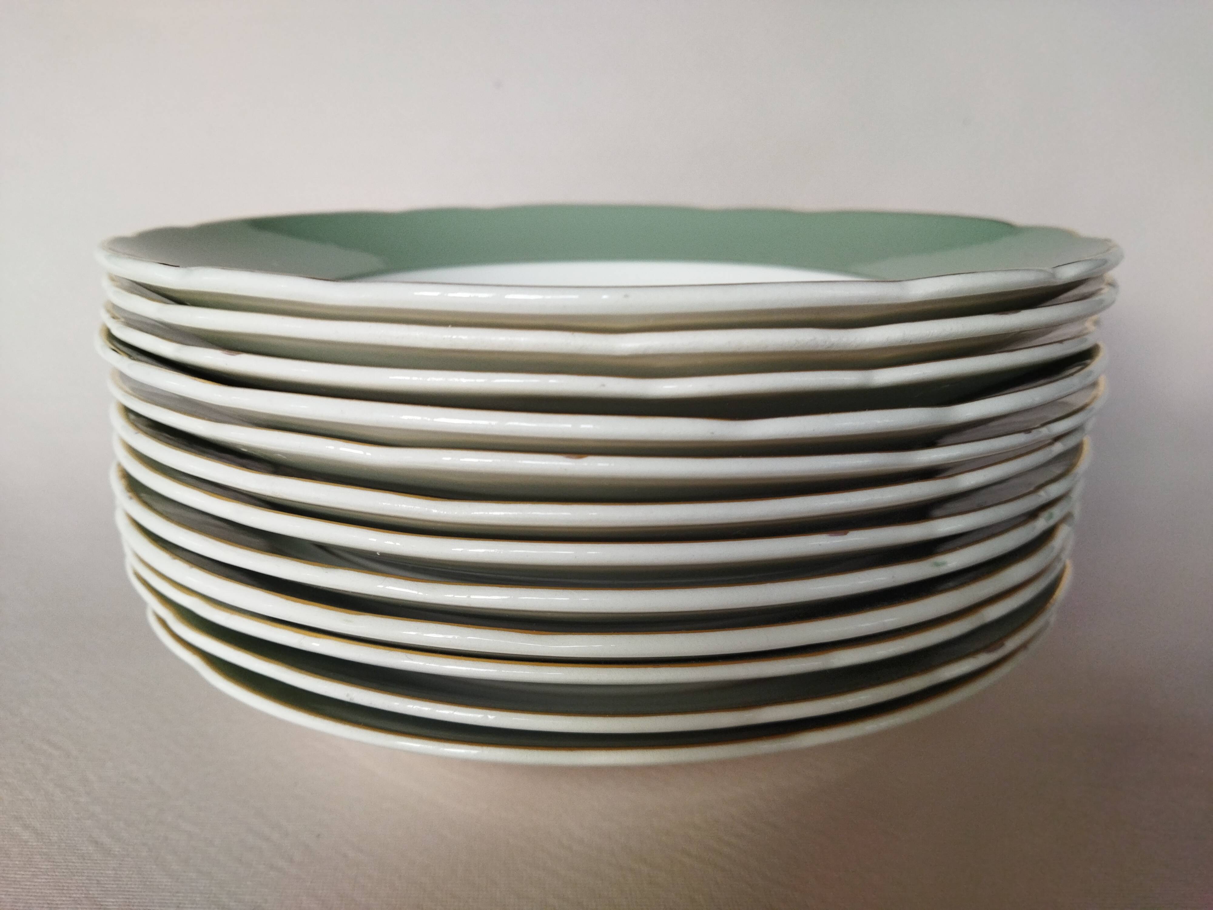 12 assiettes creuses Villeroy & Boch vintage 1960