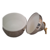 Vintage apple ice cream bucket