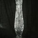 Vase soliflore cristal de bohème taillé main