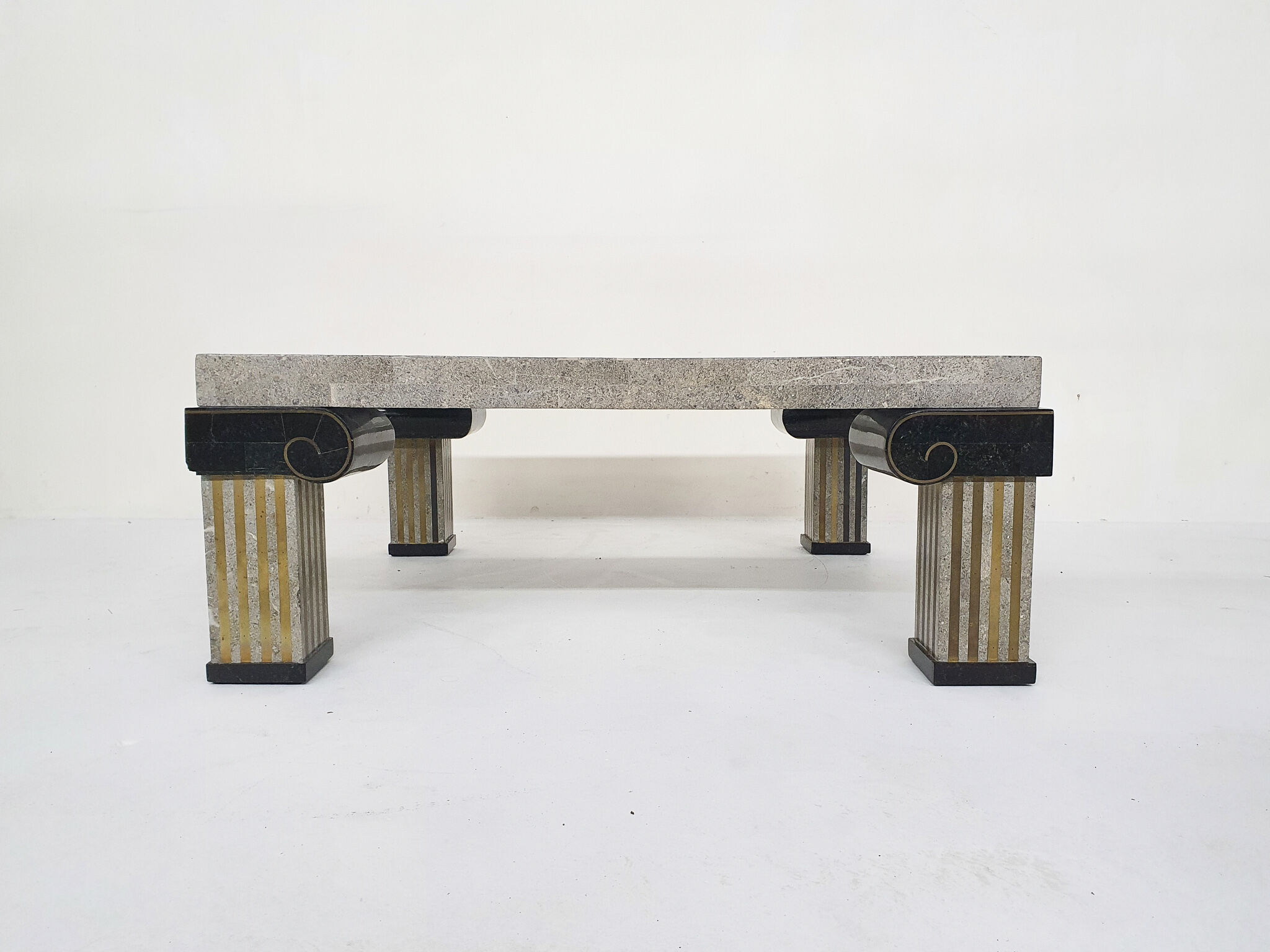 Tesselated coffee table, U.S.A, 1980's
