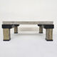Tesselated coffee table, U.S.A, 1980's