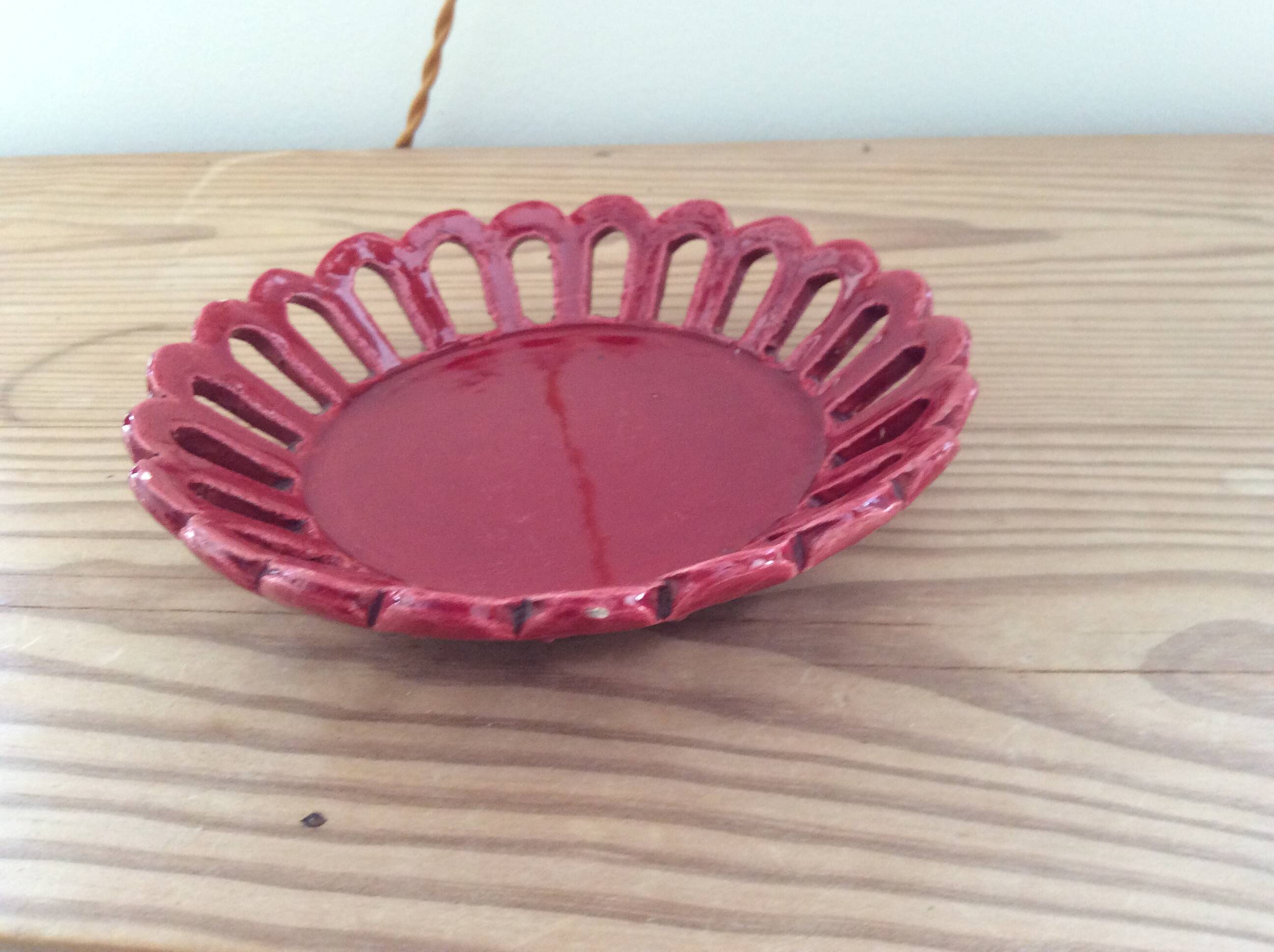 Ceramic plate