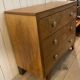 Walnut chest of drawers