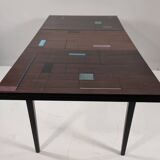 Vintage dining table in ash, 1970s