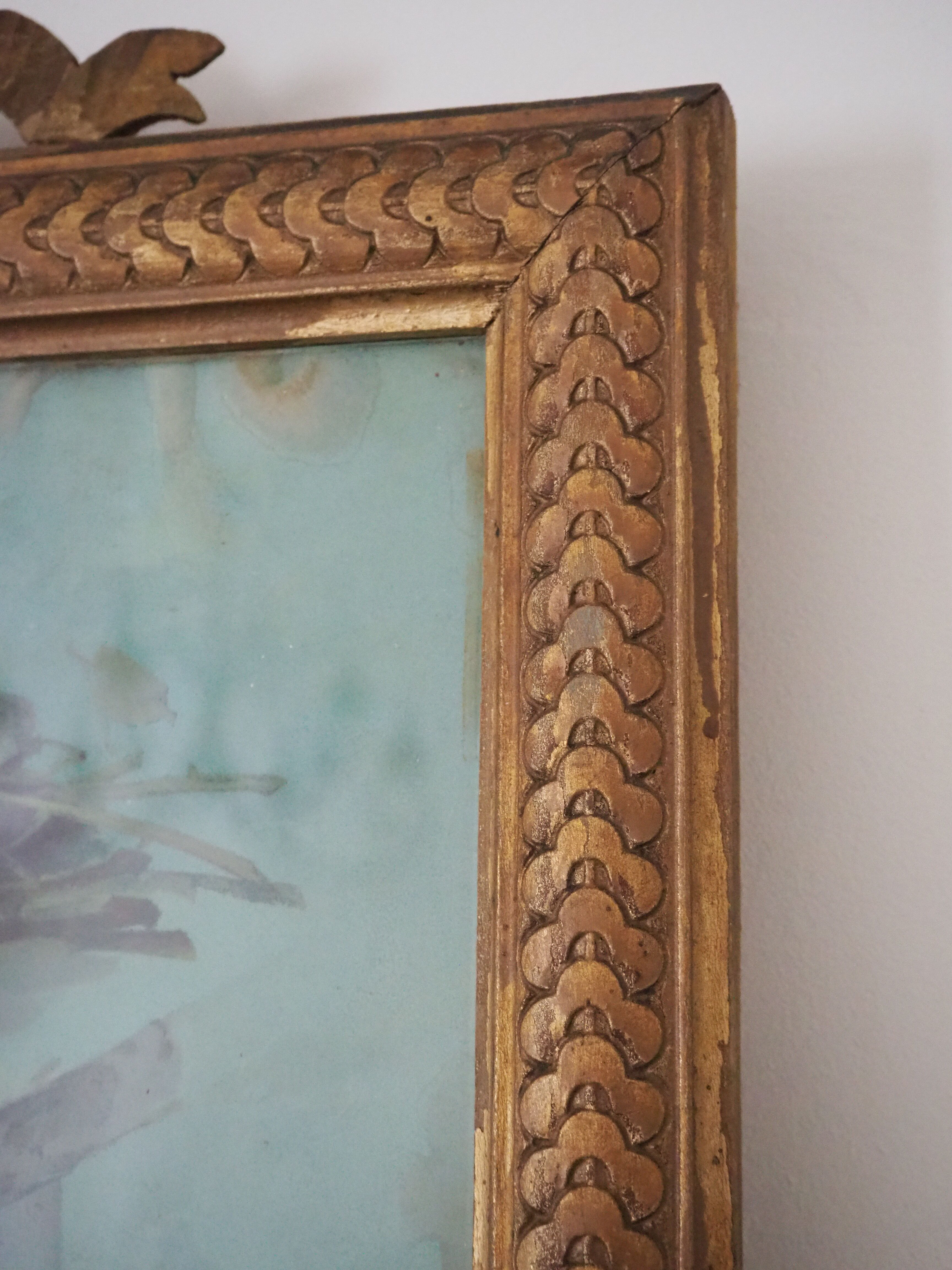 Mirror trumeau Louis XVl