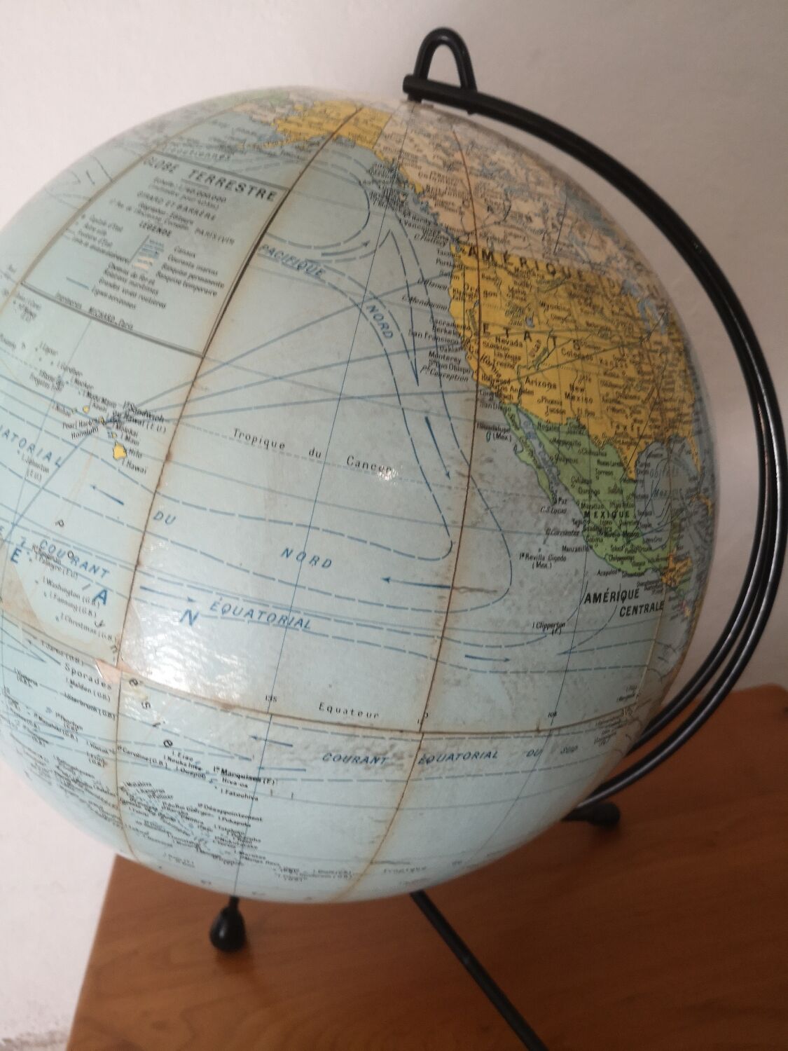 Vintage globe
