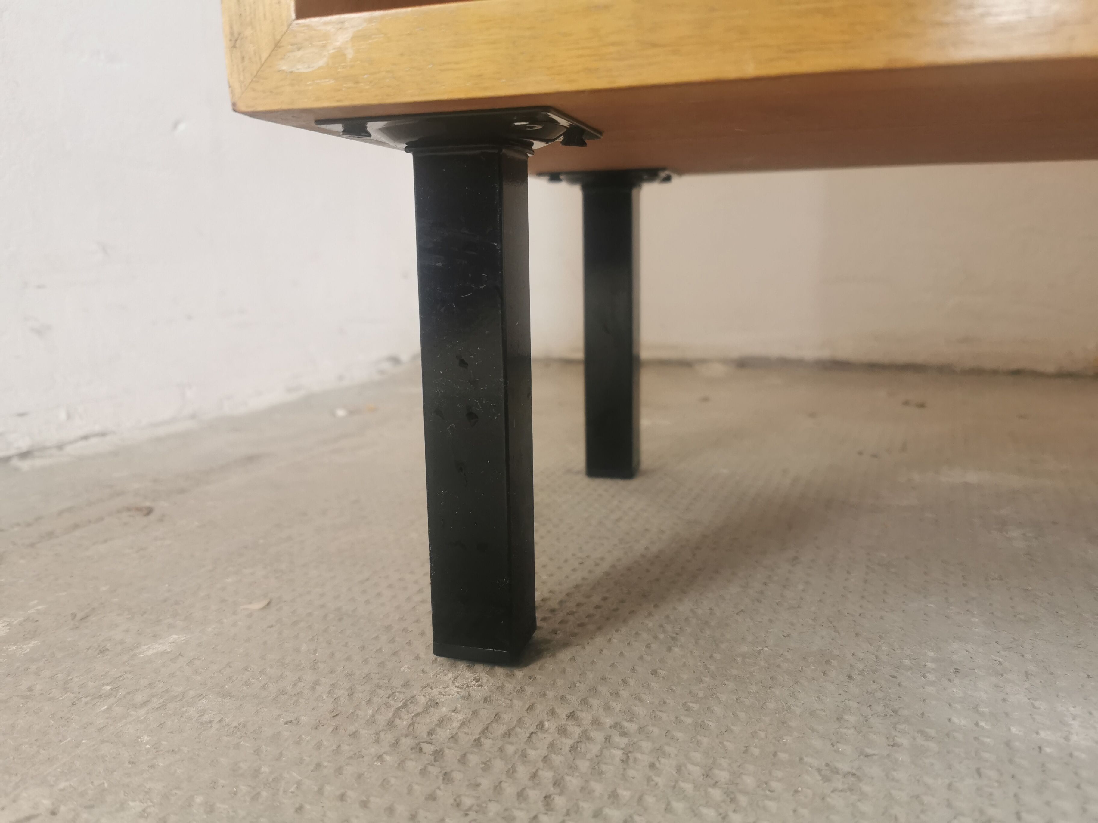 Vintage shelving walnut veneer