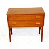 Scandinavian teak chest of drawers, Sweden, 1960