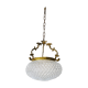 Brass ball chandelier