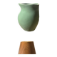 Green vase