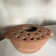 Vase de ferme terre cuite pique fleur XXL Art Populaire 19e